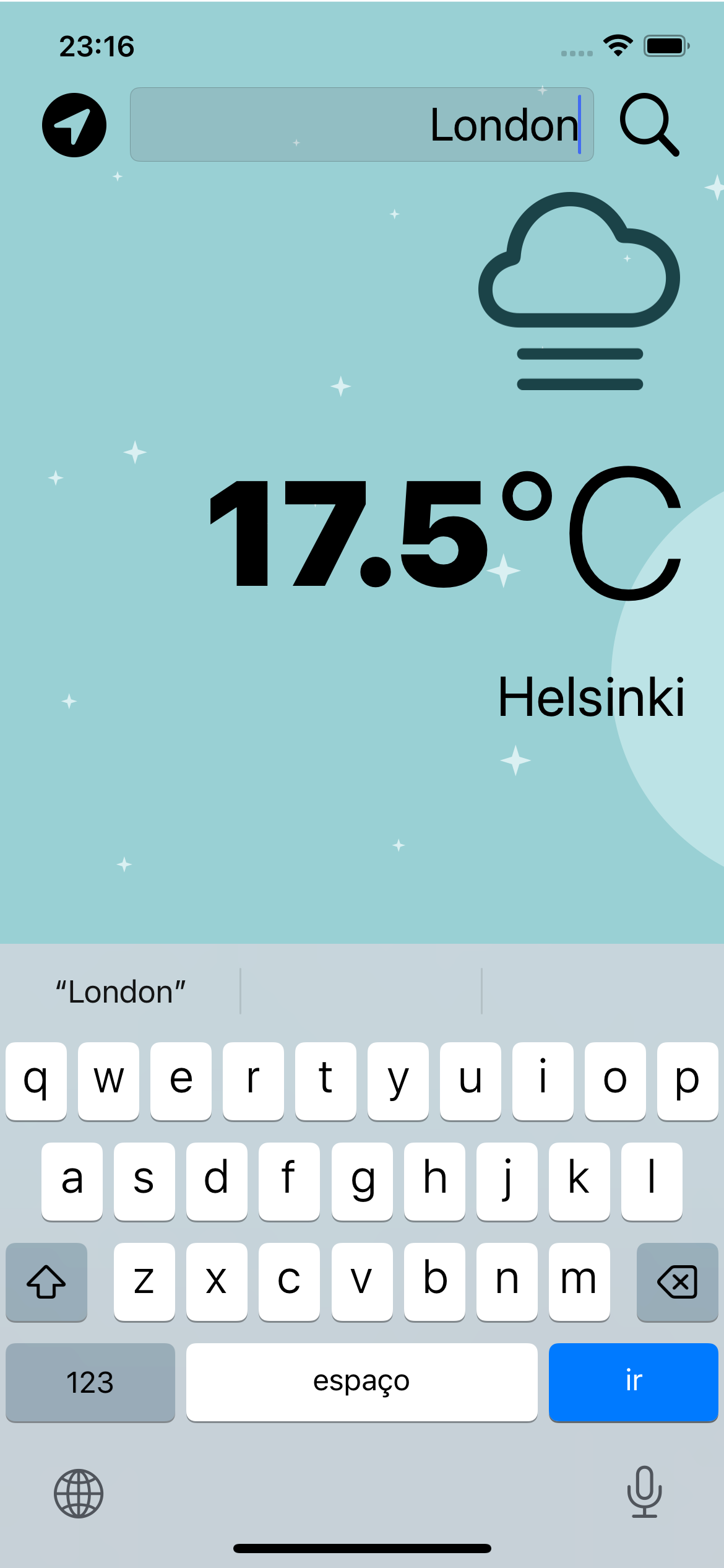 Clima Screenshot